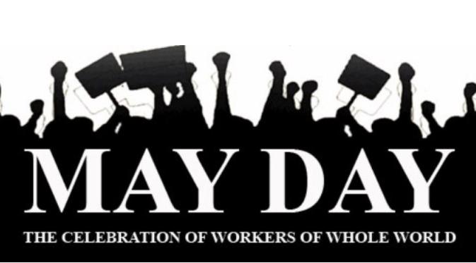 Gambar DP BBM Hari Buruh Sedunia 1 Mei 2019 Bergerak 