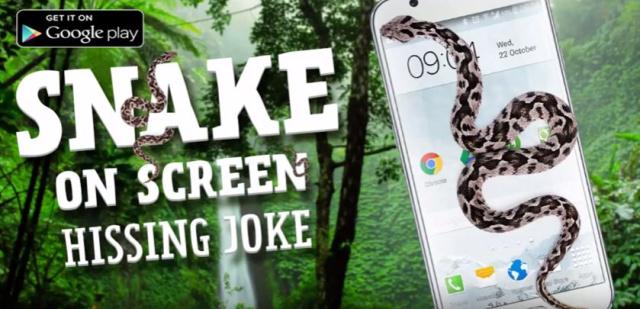 Cara Memunculkan Ular di Layar HP Android dengan Snake On Screen Apk