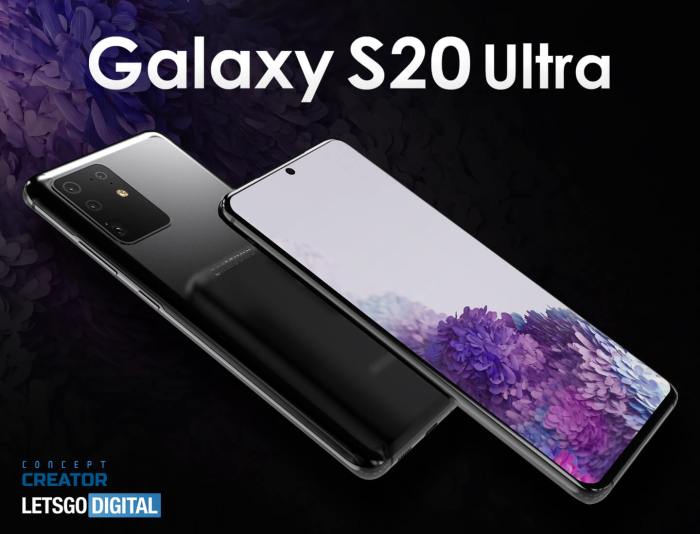 S20 samsung ultra galaxy 5g smartphone letsgodigital leak time techeblog official