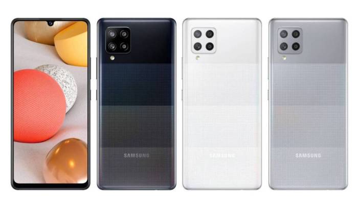 Samsung a42 5g galaxy display smartphone affordable unveils date its most specifications lasting quad charging infinity immersive role battery featuring