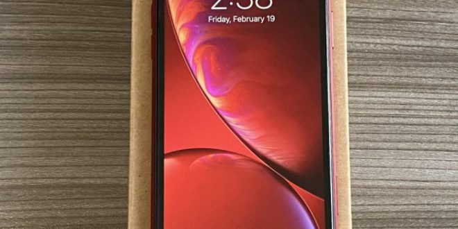 Xr iphone red 128gb refurbished edition