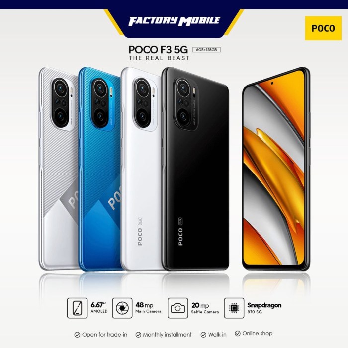 Xiaomi Poco F3 5g