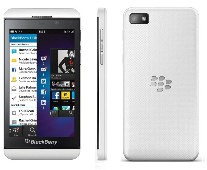 Blackberry z10 phones phone