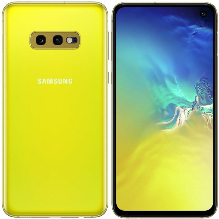 S10e galaxy yellow canary hands samsung s10 close looks personal model like