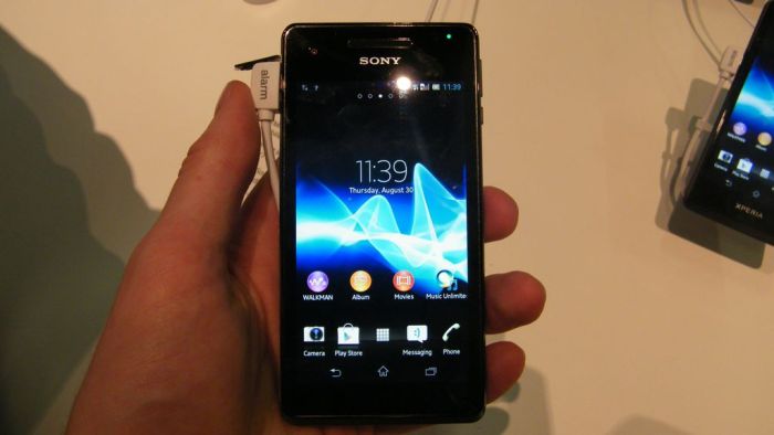 Xperia however slightly handset getting