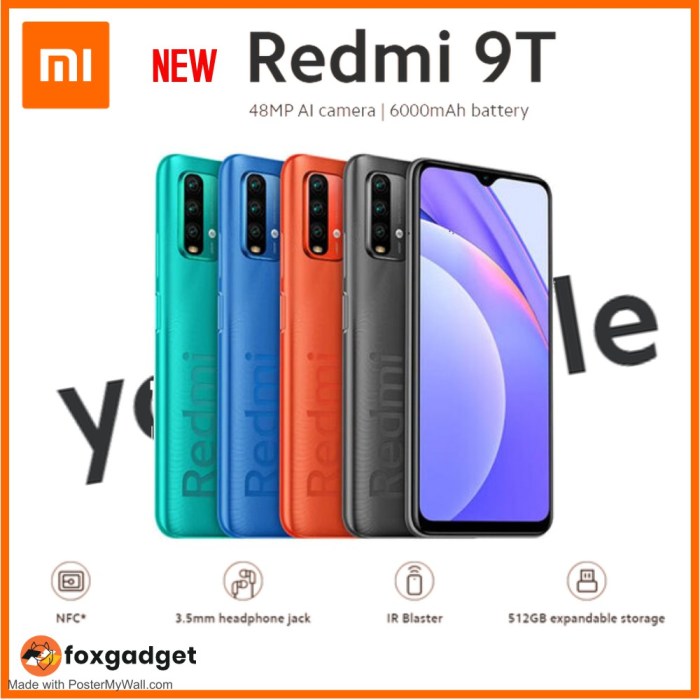 Redmi 9t 5g market gb cheapest mobile