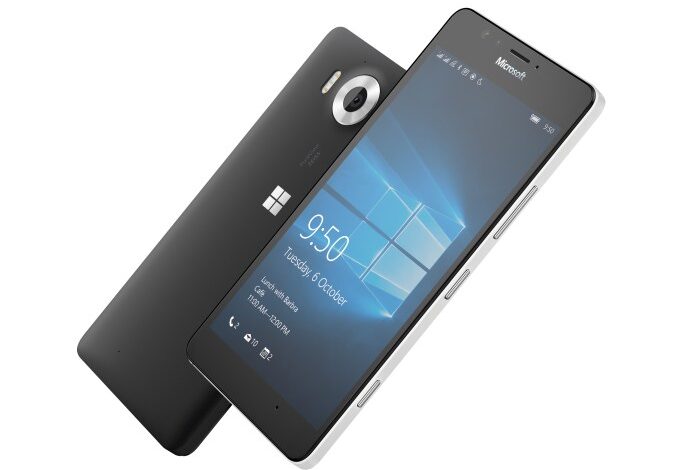 Lumia microsoft phones 950 launches three