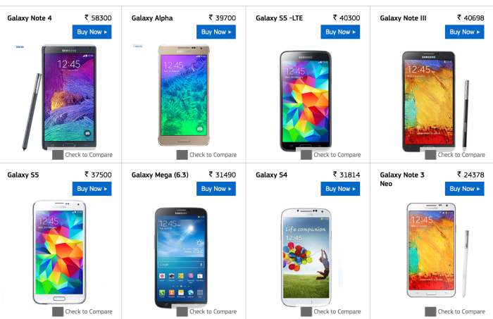 Harga Samsung Galaxy