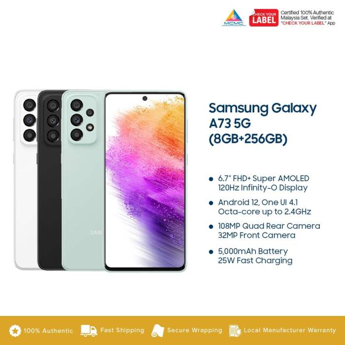 Harga Samsung Galaxy A73 5g