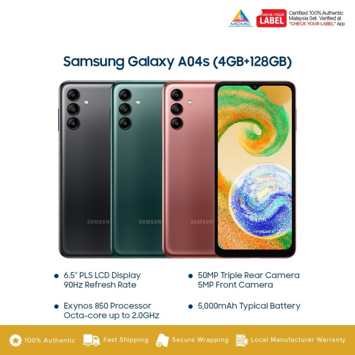 Samsung Galaxy A04s Harga